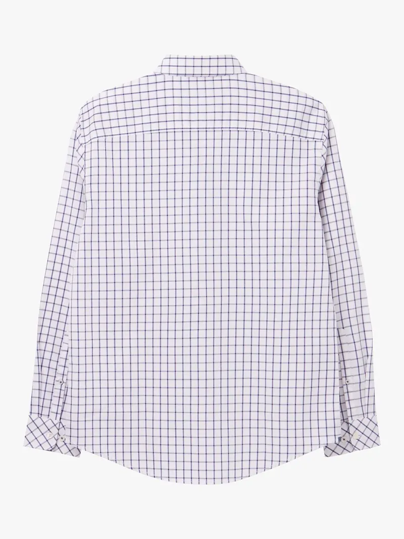 Joules Welford Classic White and Pink Stripe Shirt-1